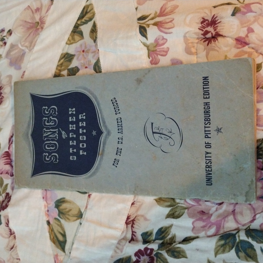 1940s Songbook Songs Of Stephen Foster Armed Forces Book